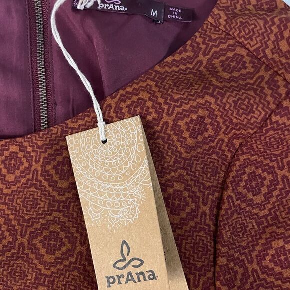 PrAna Outdoor Cece Dress in Pomegranate Medium NWT - Picture 6 of 7